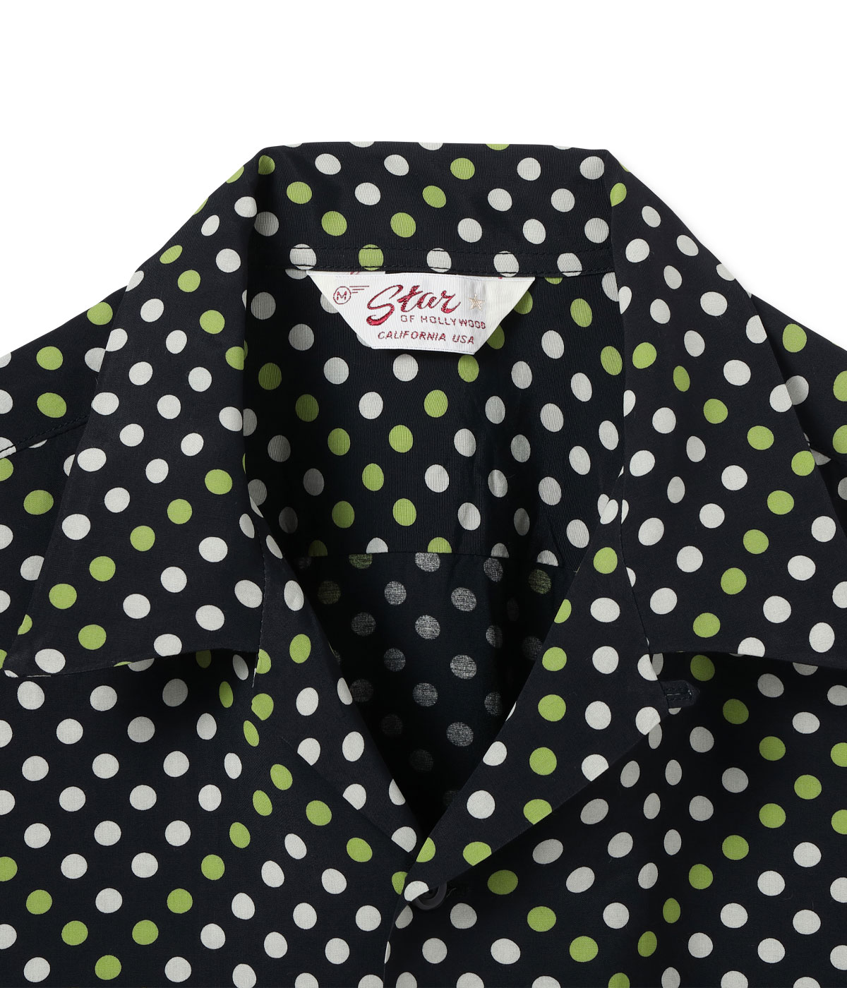 2026ǯ5��19������ / Lot No. SH39710 / HIGH DENSITY RAYON OPEN SHIRT ��POLKA DOT��