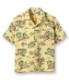 Lot No. SH38387 / DOBBY COTTON OPEN SHIRT ��AFRICAN ANIMALS��