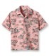 Lot No. SH38387 / DOBBY COTTON OPEN SHIRT ��AFRICAN ANIMALS��