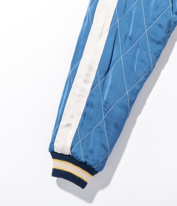 Lot No. TT14755-119 / Velveteen �� Acetate Quilted Souvenir Jacket ��TOYO ENTERPRISE 55th Anniversary�� Special Edition ��RYOGOKU�� �� ��ŷ����ʿ��