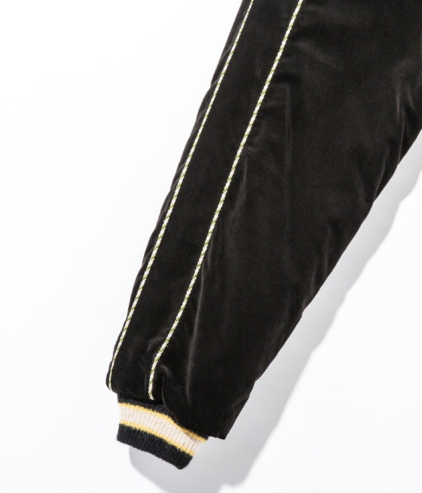 Lot No. TT14755-119 / Velveteen �� Acetate Quilted Souvenir Jacket ��TOYO ENTERPRISE 55th Anniversary�� Special Edition ��RYOGOKU�� �� ��ŷ����ʿ��