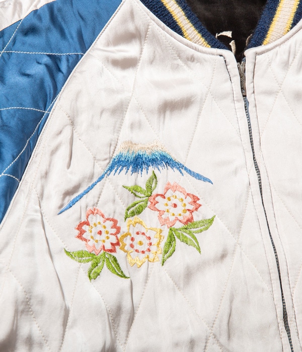 Lot No. TT14755-119 / Velveteen �� Acetate Quilted Souvenir Jacket ��TOYO ENTERPRISE 55th Anniversary�� Special Edition ��RYOGOKU�� �� ��ŷ����ʿ��