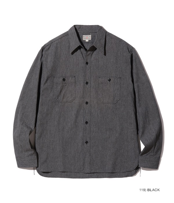 Buzz Rickson's グレー 長袖シャツ 16-16½ Buzz Rickson's グレー 長袖シャツ 16-16½ - メルカリ