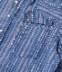 Lot No. SC28998 / NATIVE AMERICAN INDIGO STRIPE WESTERN SHIRT