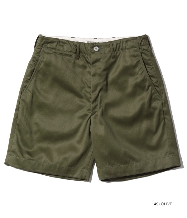 Lot No. BR52381 / EARLY MILITARY CHINOS (MOD.) 1945 MODEL SHORTS