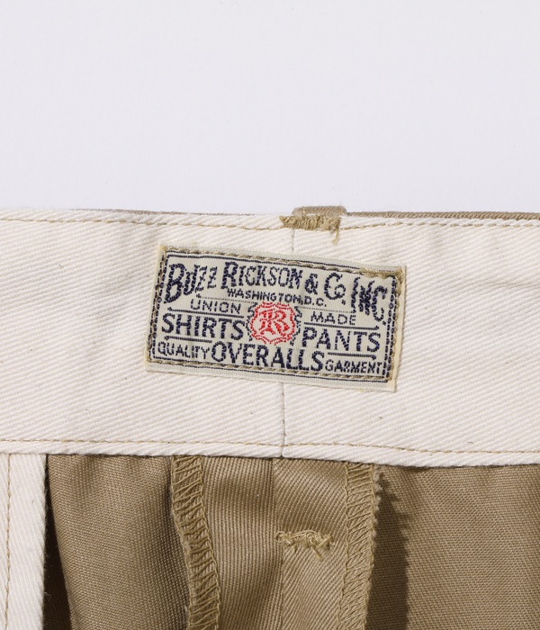 2024ǯ510 / Lot No. BR52381 / EARLY MILITARY CHINOS (MOD.) 1945 MODEL SHORTS