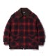 Lot No. SC15447 / OMBRE PLAID HEAVY FLANNEL HUNTING JACKET