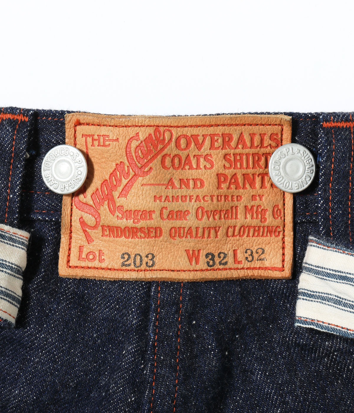 Lot No. SC43203 / FICTION ROMANCE 13oz. AWA-AI DENIM PANTS