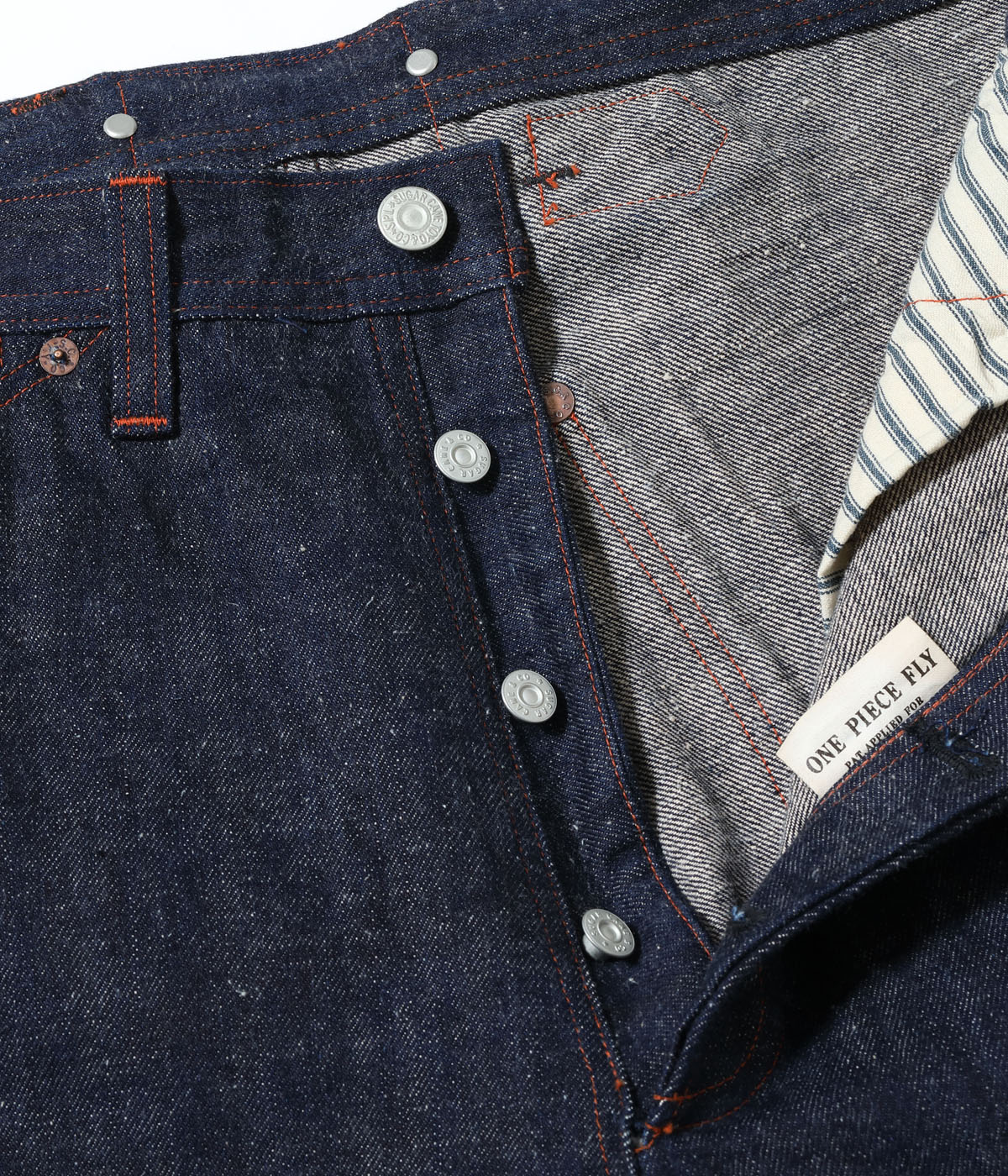 Lot No. SC43203 / FICTION ROMANCE 13oz. AWA-AI DENIM PANTS