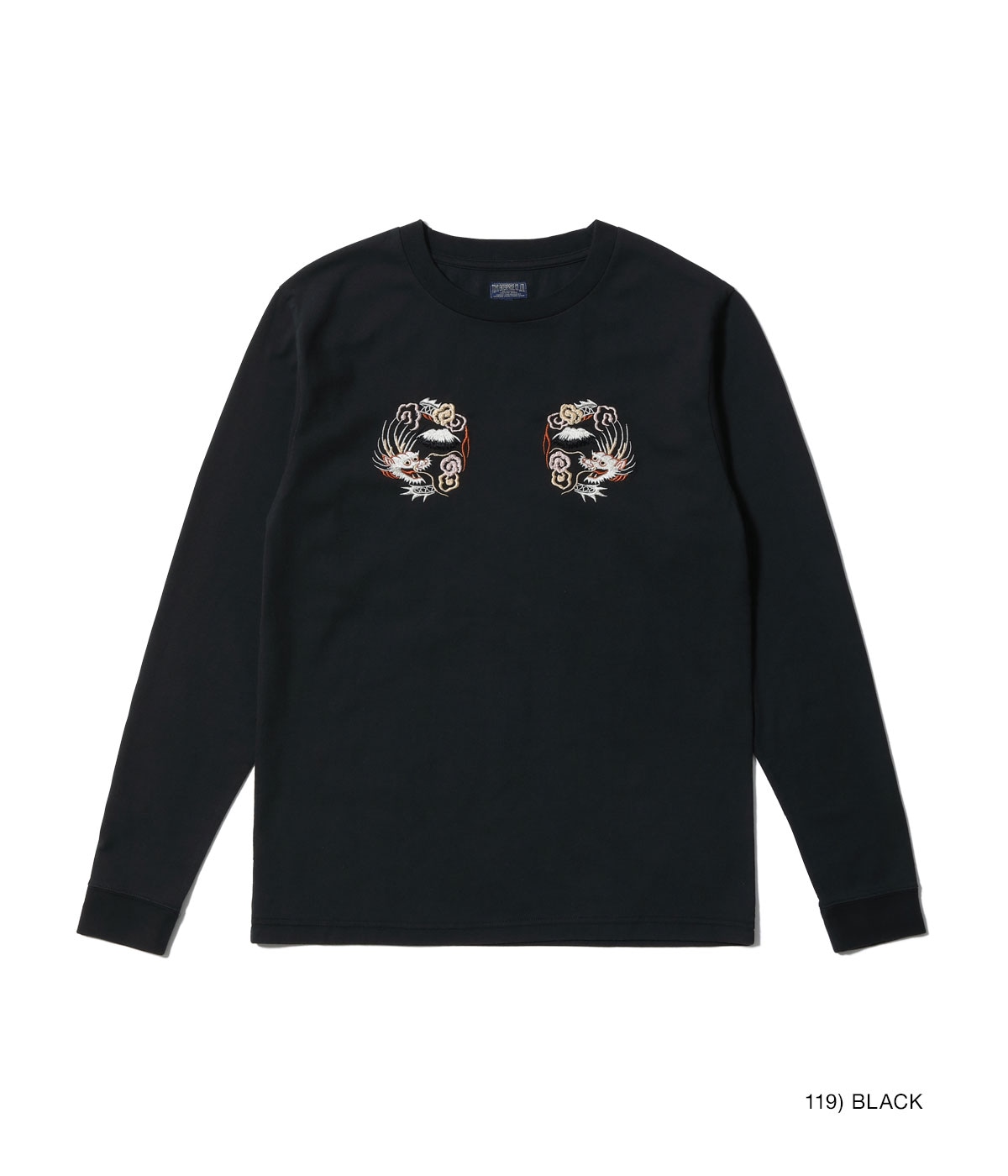 Lot No. TT69648 / LONG SLEEVE SUKA T-SHIRT EMBROIDERED