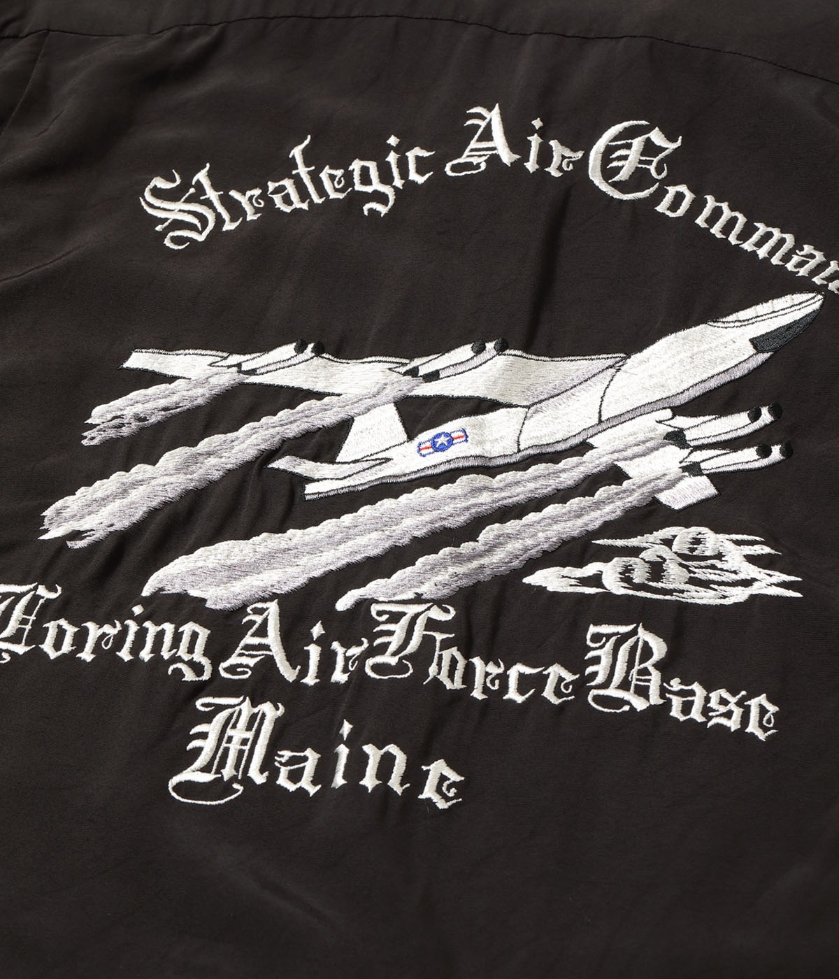 Lot No. BR39735 / BOWLING SHIRT ��STRATEGIC AIR COMMAND��