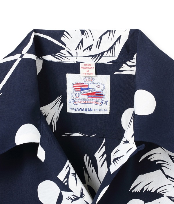 Lot No. DK36980 / DUKE KAHANAMOKU SPECIAL EDITION ��MOONLIGHT PALM TREE�� (SHORT SLEEVE)