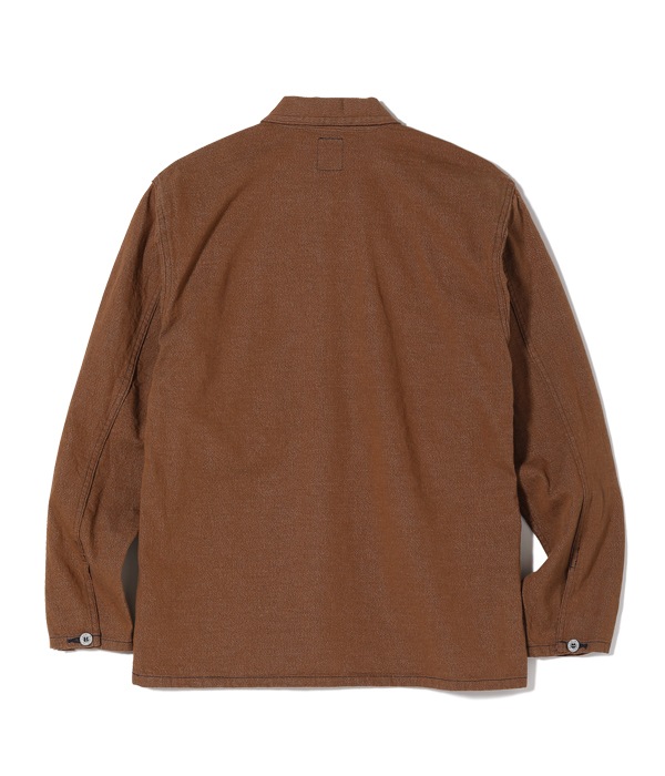 Lot No. BR15066 / BROWN DENIM PULLOVER JACKET