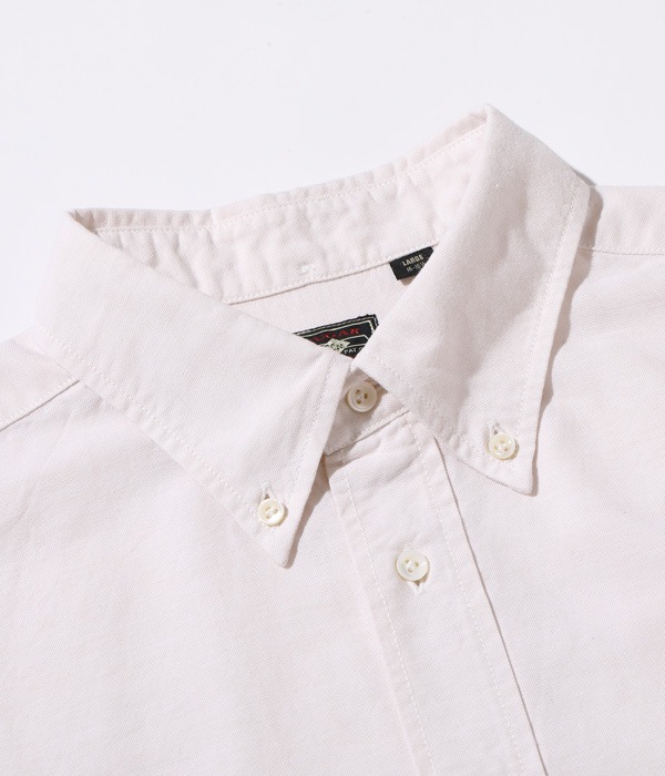 Lot No. SC38902 / 5oz. SELVEDGE OXFORD BUTTON DOWN SHIRT (SHORT SLEEVE)