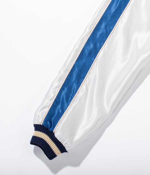 Lot No. TT14650-125 / Mid 1950s Style Acetate Souvenir Jacket ��DRAGON & TIGER�� �� ��JAPAN MAP��