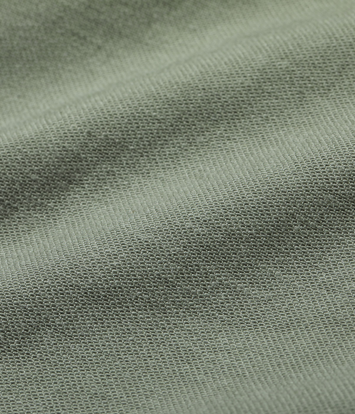 Lot No. BR29586 / SHIRT MAN'S COTTON SATEEN OLIVE GREEN SHADE107 ��DEMILITARIZED ZONE��