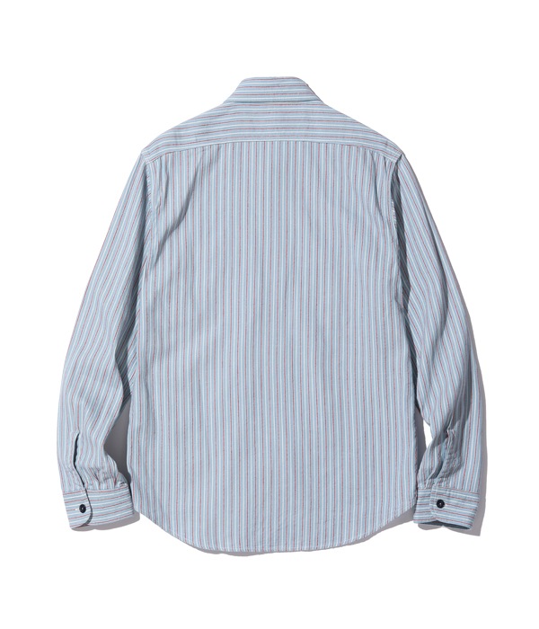 Lot No. SC29146 / DOBBY STRIPE WORK SHIRT (LONG SLEEVE)