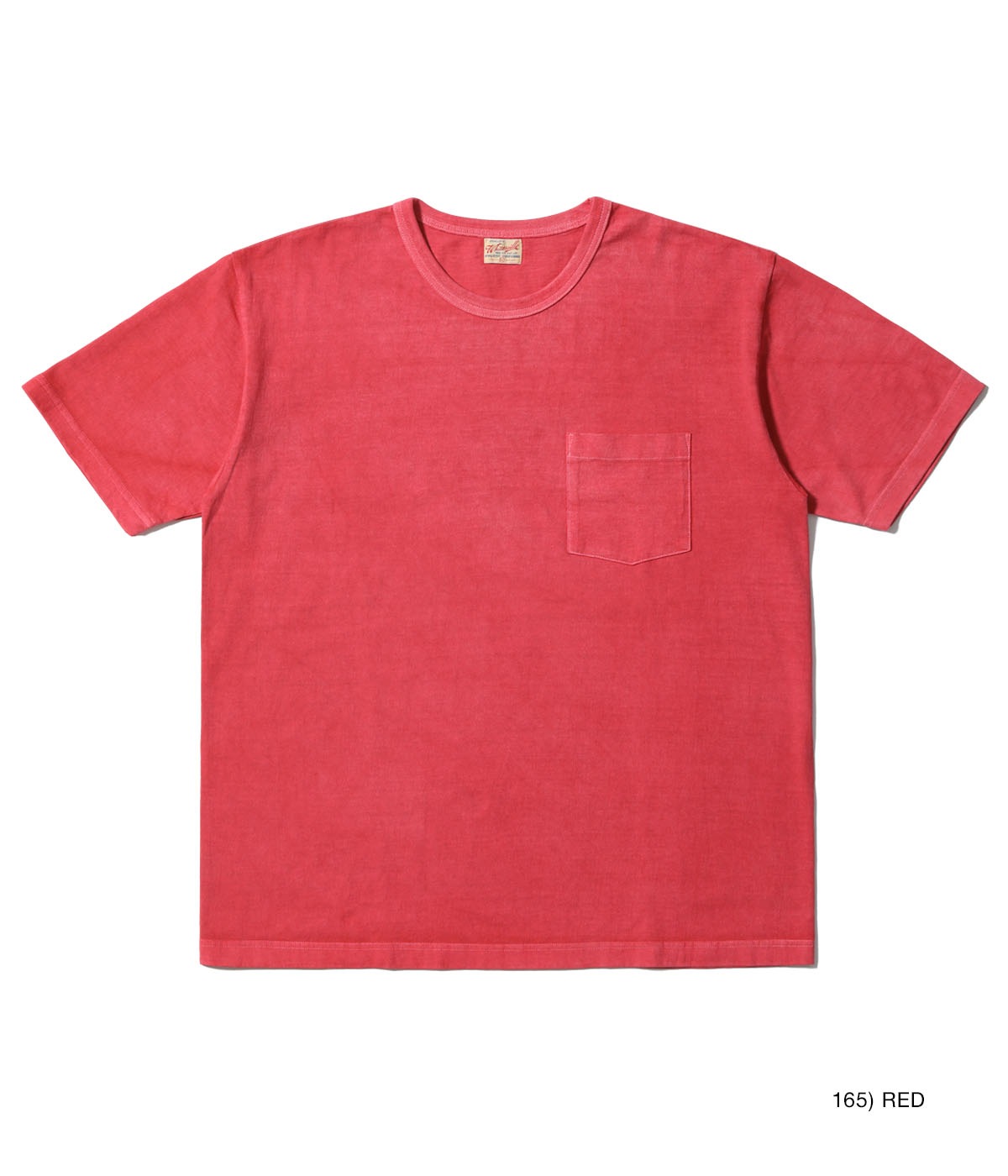 Lot No. WV79531 / WHITESVILLE PIGMENT DYE POCKET T-SHIRT