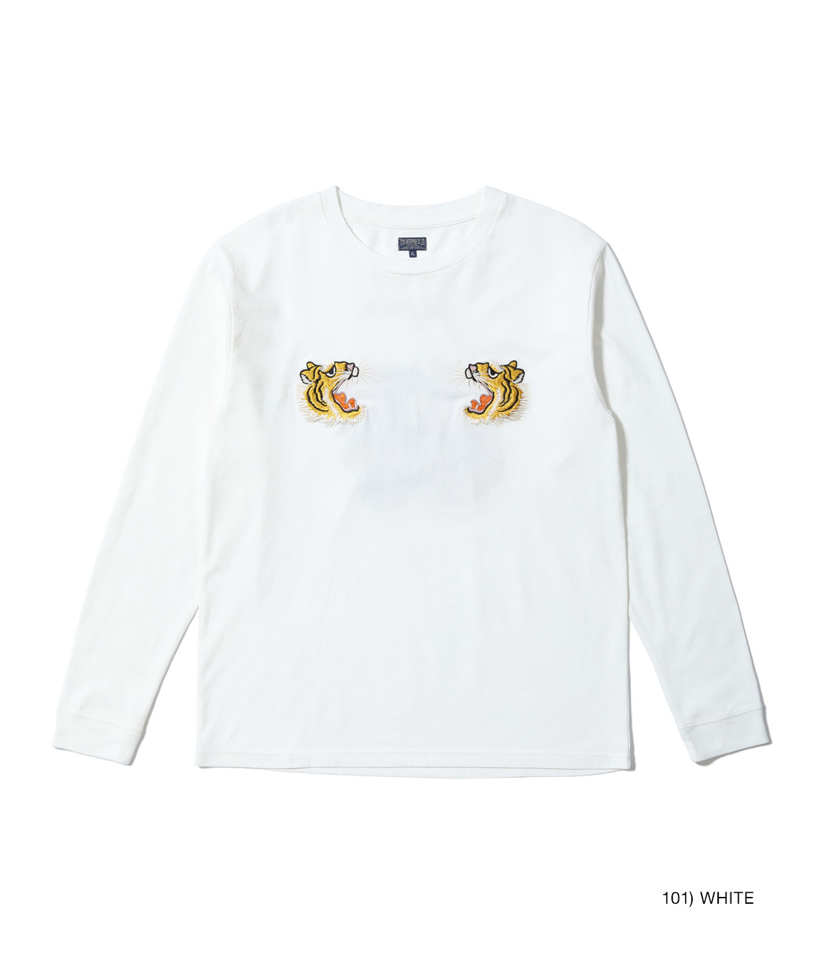 Lot No. TT69649 / LONG SLEEVE SUKA T-SHIRT EMBROIDERED ��TIGER��