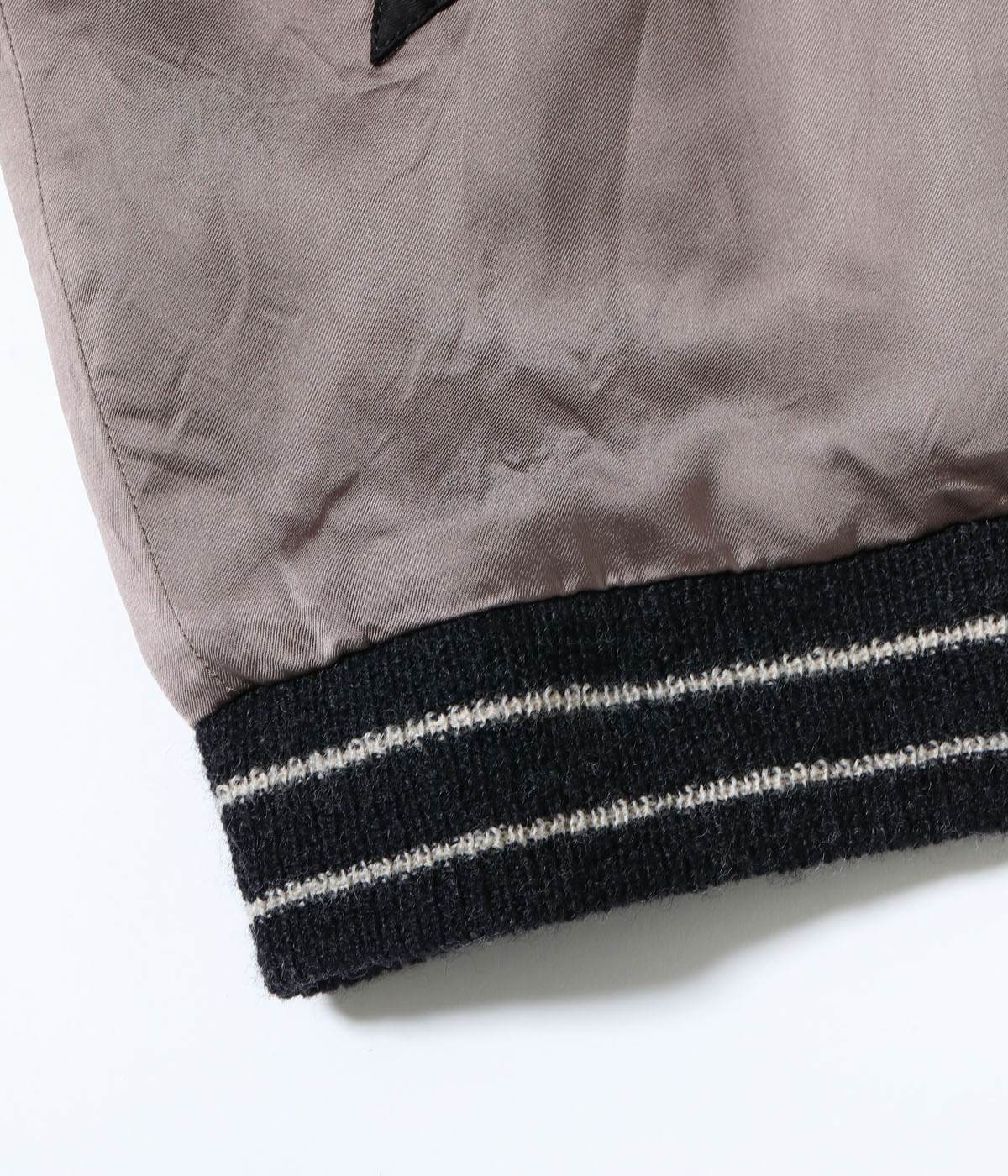 Lot No. TT15912-119 / Late 1940s Style Acetate Souvenir Jacket KOSHO & CO. Special Edition ��WHITE TIGER�� �� ��JAPAN MAP��