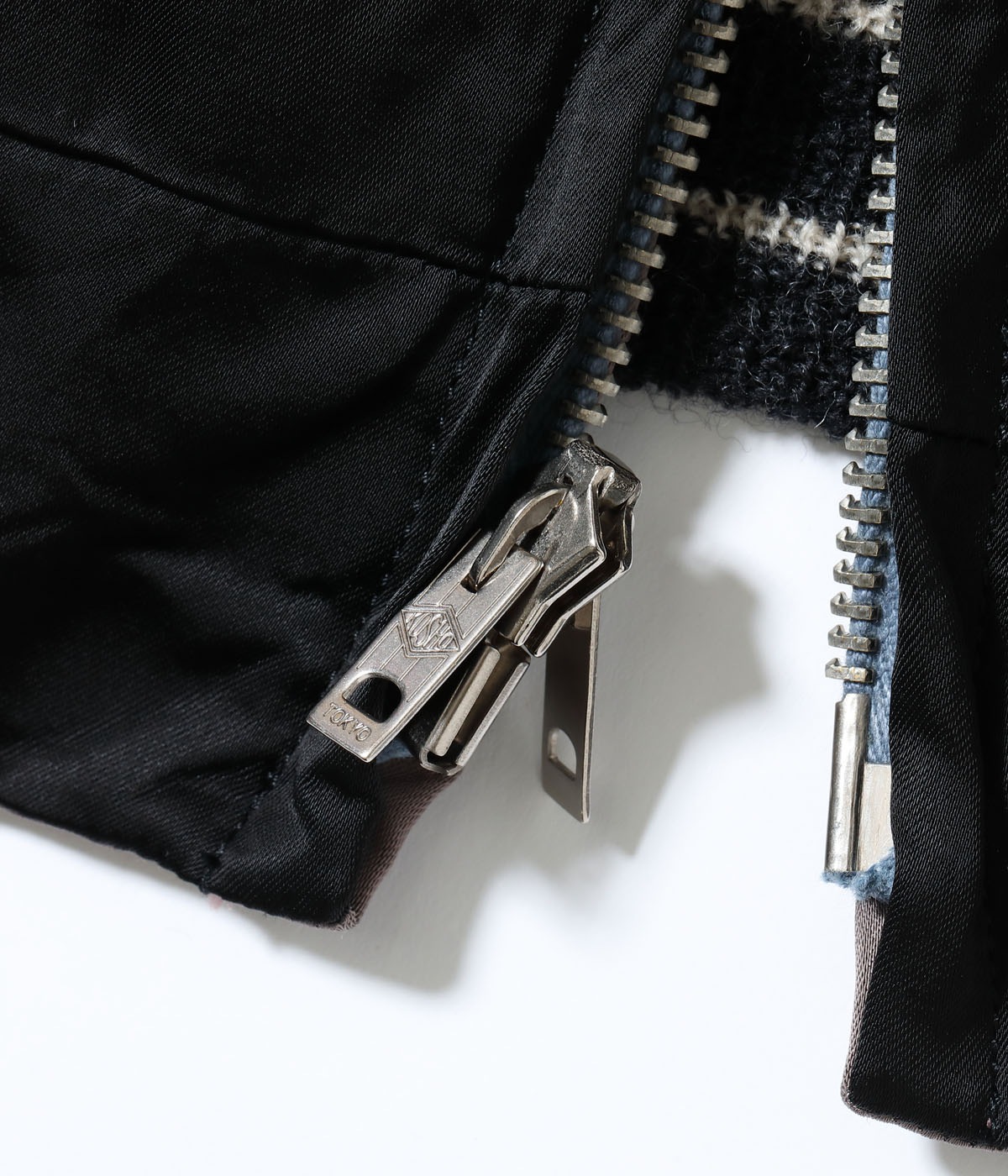 Lot No. TT15912-119 / Late 1940s Style Acetate Souvenir Jacket KOSHO & CO. Special Edition ��WHITE TIGER�� �� ��JAPAN MAP��