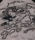 Lot No. TT15912-119 / Late 1940s Style Acetate Souvenir Jacket KOSHO & CO. Special Edition ��WHITE TIGER�� �� ��JAPAN MAP��
