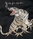 Lot No. TT15912-119 / Late 1940s Style Acetate Souvenir Jacket KOSHO & CO. Special Edition ��WHITE TIGER�� �� ��JAPAN MAP��