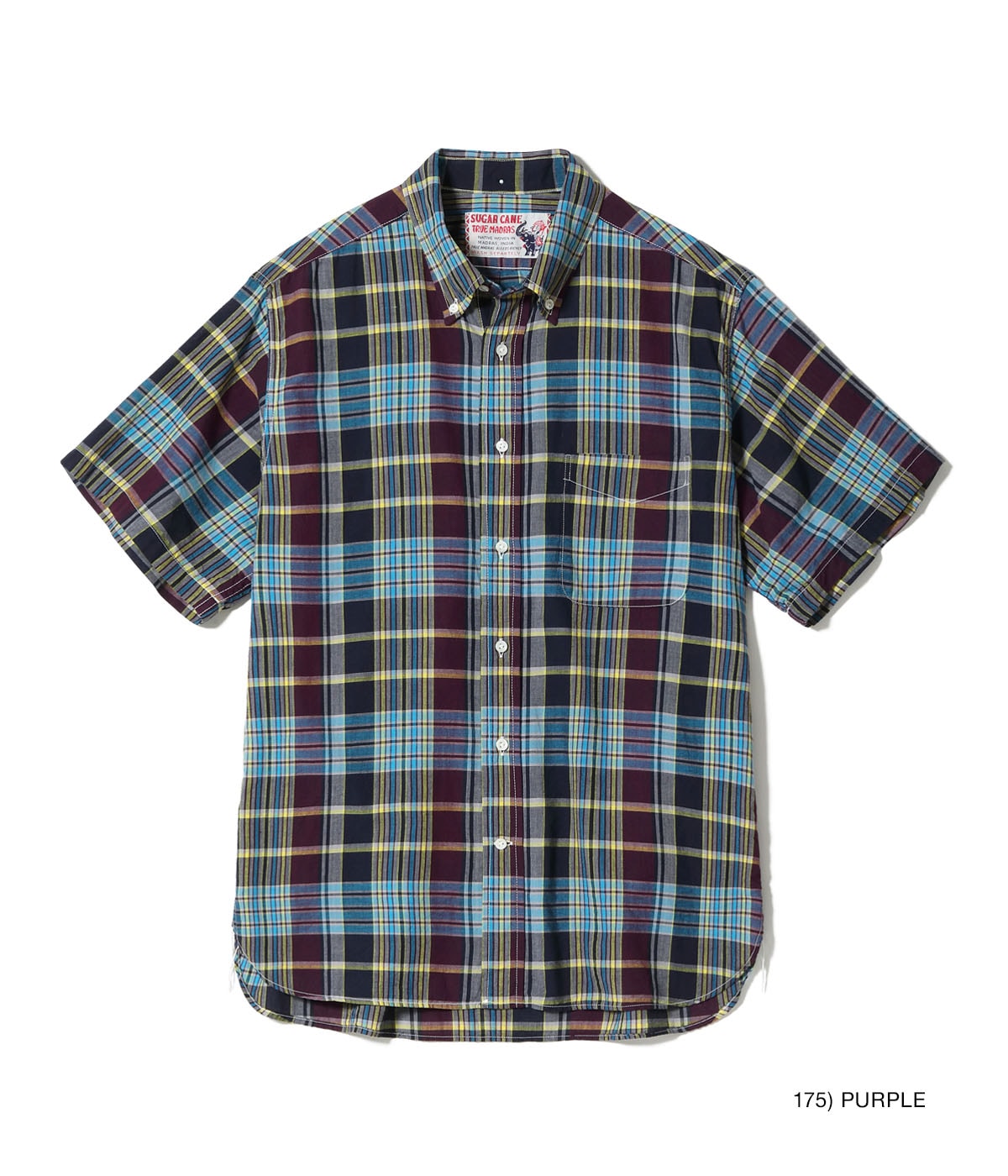 2026年5月28日入荷 / Lot No. SC39738 / MADRAS CHECK BUTTON DOWN
