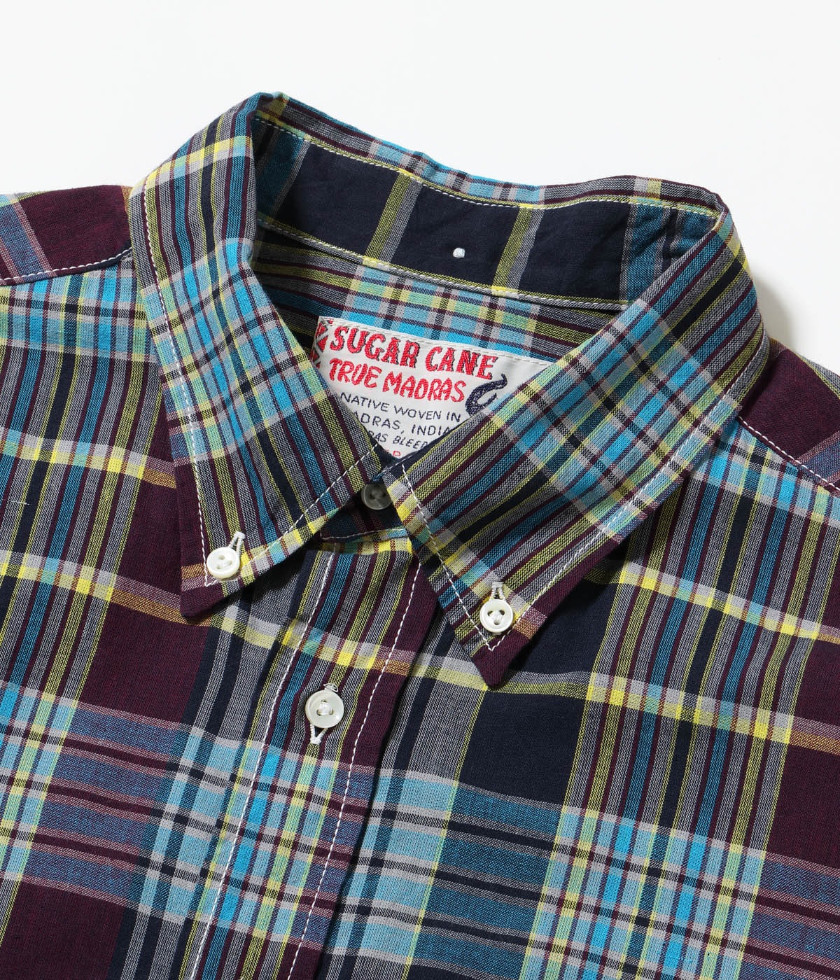 2026ǯ5��28������ / Lot No. SC39738 / MADRAS CHECK BUTTON DOWN SHIRT