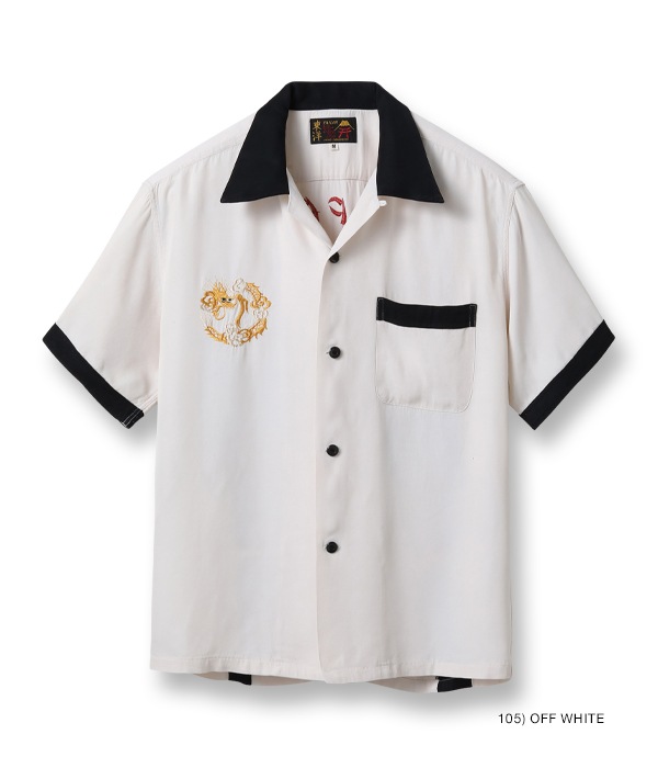 Lot No. TT39102 / SUKA BOWLING SHIRT ��DRAGON HEAD��