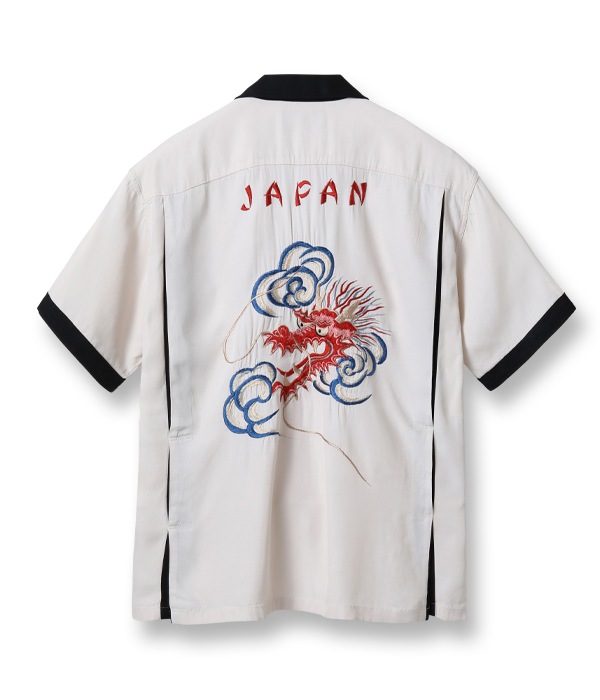 Lot No. TT39102 / SUKA BOWLING SHIRT ��DRAGON HEAD��