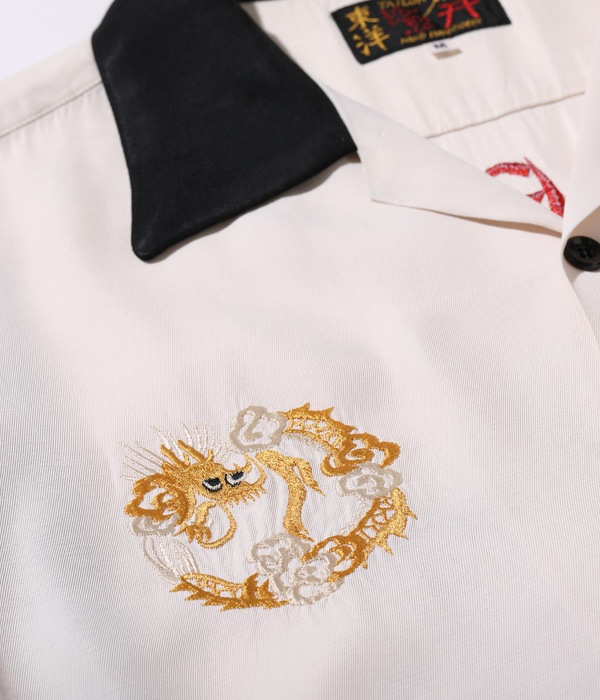 Lot No. TT39102 / SUKA BOWLING SHIRT ��DRAGON HEAD��
