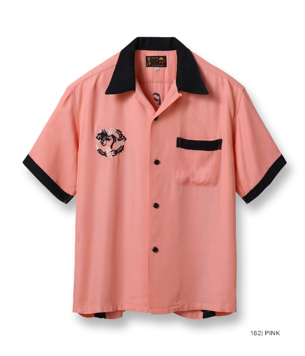 Lot No. TT39102 / SUKA BOWLING SHIRT ��DRAGON HEAD��