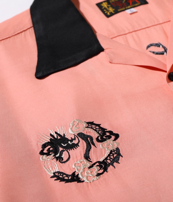 Lot No. TT39102 / SUKA BOWLING SHIRT ��DRAGON HEAD��