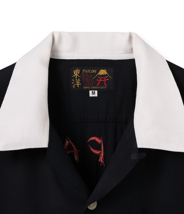 Lot No. TT39102 / SUKA BOWLING SHIRT ��DRAGON HEAD��
