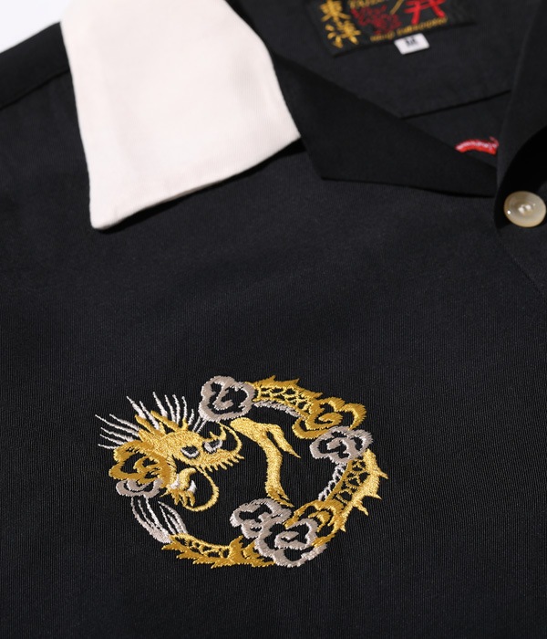 Lot No. TT39102 / SUKA BOWLING SHIRT ��DRAGON HEAD��