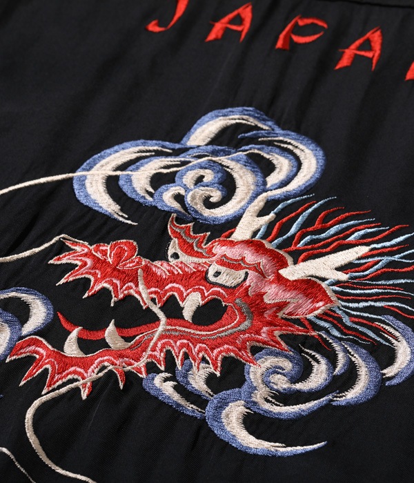 Lot No. TT39102 / SUKA BOWLING SHIRT ��DRAGON HEAD��