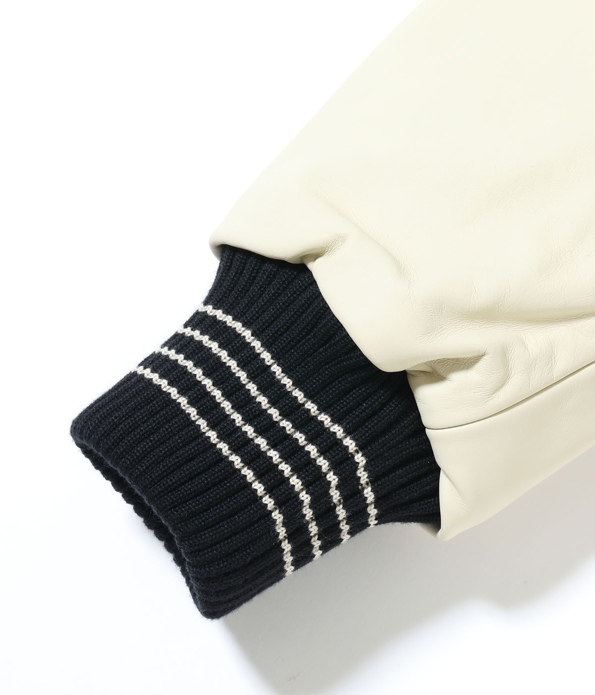 Lot No. WV15785-119 / 30oz. WOOL MELTON AWARD JACKET ROARING TIGER (BLACK)