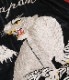 Lot No. TT14650-219 / Mid 1950s Style Acetate Souvenir Jacket WHITE TIGER  DRAGON