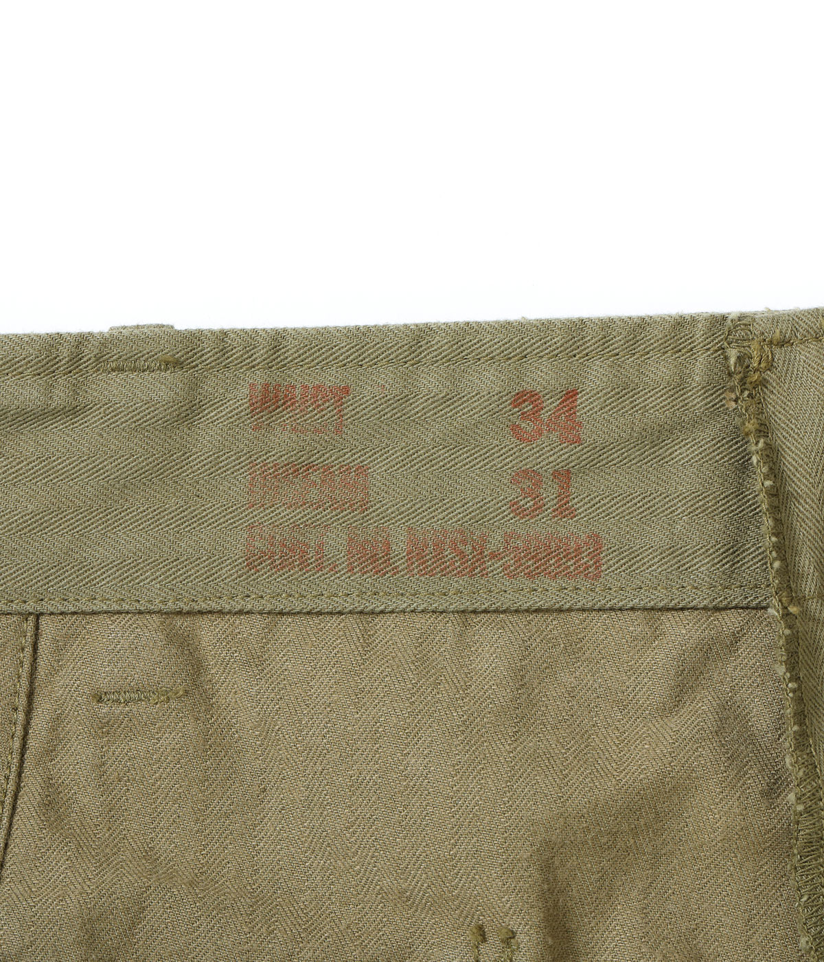 2025ǯߺͽ / Lot No. BR42290 / U.S. NAVY N-3 TROUSERS
