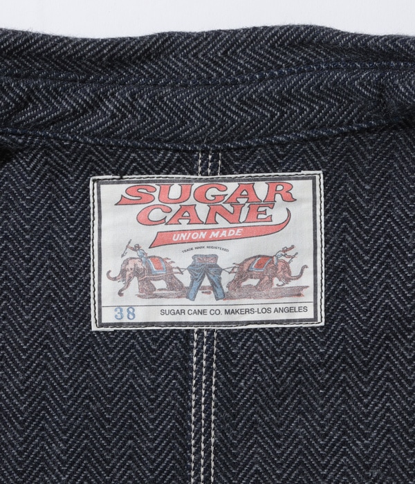 Lot No. SC15207 / FICTION ROMANCE 12oz. INDIGO COTTON TWEED WORK COAT