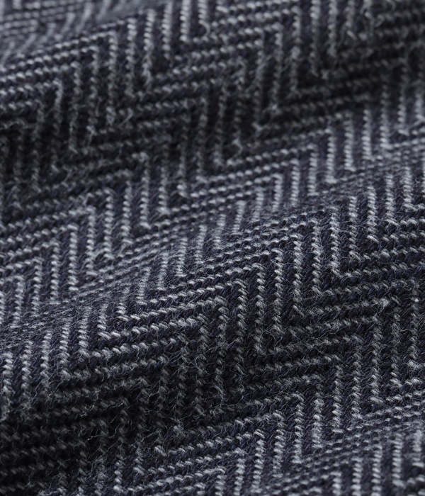 Lot No. SC15207 / FICTION ROMANCE 12oz. INDIGO COTTON TWEED WORK COAT