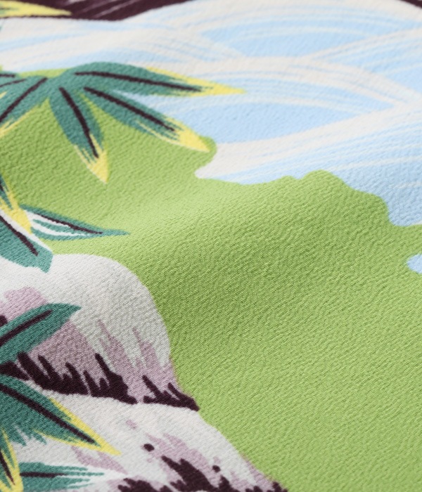 Lot No. SS39014 / RAYON HAWAIIAN SHIRT FIGHTING TIGER