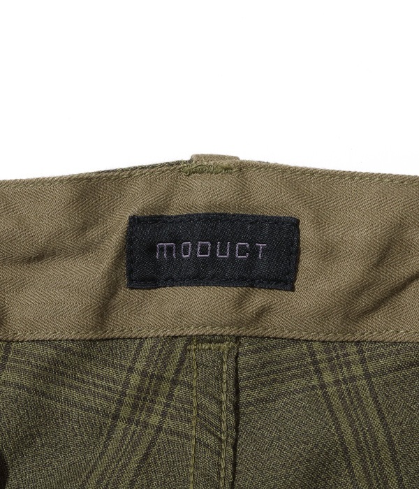 Lot No. MO42398 / MODUCT TROUSERS, PLAID, FIELD, Type M-2000