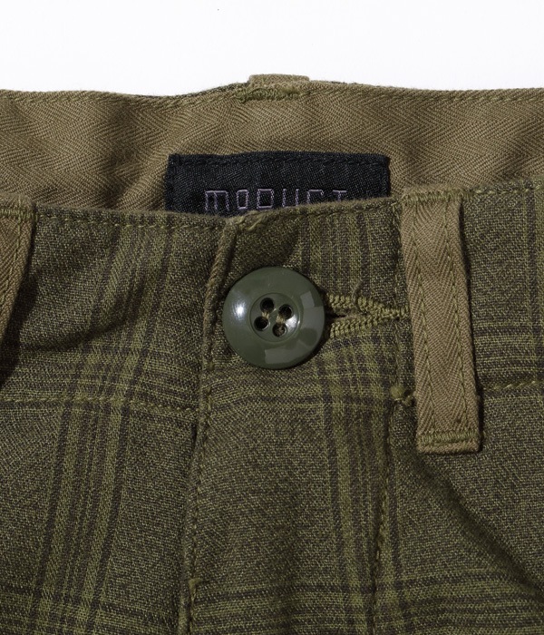 Lot No. MO42398 / MODUCT TROUSERS, PLAID, FIELD, Type M-2000