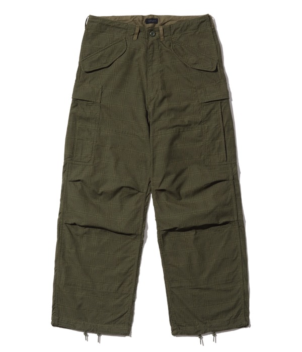 Lot No. MO42398 / MODUCT TROUSERS, PLAID, FIELD, Type M-2000