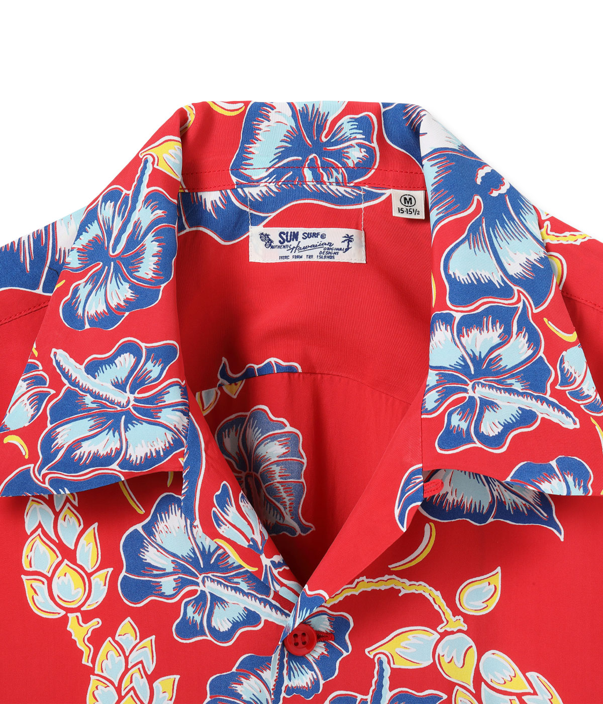 Lot No. SS39425 / RAYON HAWAIIAN SHIRT ��ISLAND FLOWER CHAIN��