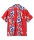Lot No. SS39425 / RAYON HAWAIIAN SHIRT ��ISLAND FLOWER CHAIN��