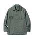 Lot No. BR29658 / SHIRT, UTILITY, COTTON SAGE GREEN