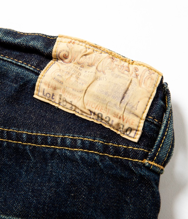 Lot No. SC40901H / 14oz. SUGAR CANE FIBER DENIM ��LONE STAR JEANS�� 5 YEAR AGED